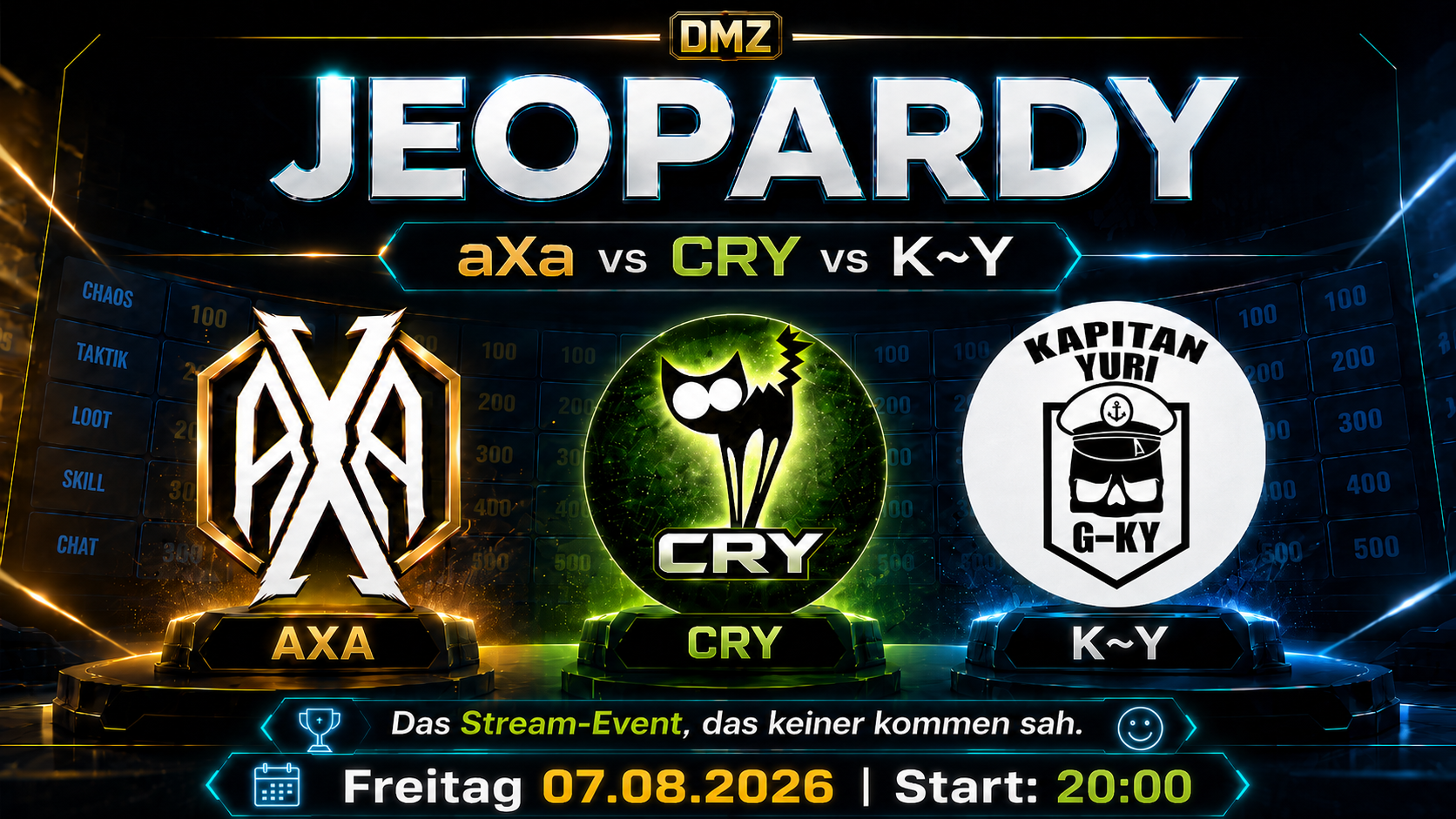 AXA Jeopardy Event Banner